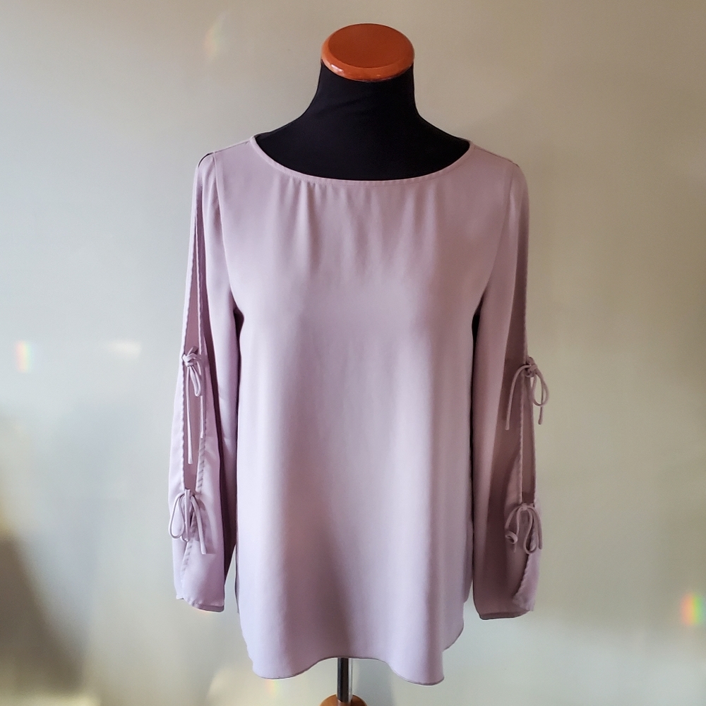 Wilfred S Whimsigoth Feminine Romantic Dainty Contemporary Pastel Chiffon Blouse - Picture 2 of 16